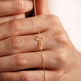 Cross Chain Bracelet