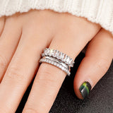 3-Piece Minimalist Stack Ring Set