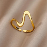 Classic Gold Band Ring - Style 16