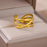 Classic Gold Band Ring - Style 23