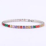The Rainbow Lumi Tennis Bracelet Collection