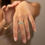 Cubic Zirconia Stackable Ring Set