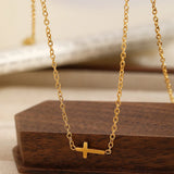 Vintage Cross Pendant Necklace