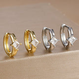 Harper Crystal Huggie Hoops