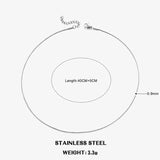 Classic Snake Chain Necklace