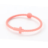 Cross Friendship Bracelet Set (5-Piece)