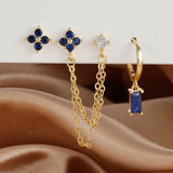 Luna Link Ear Jacket Earrings