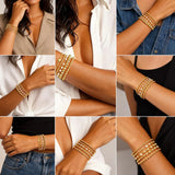 Pearl Bead Stacking Bracelet