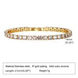 Gold Paperclip Chain Bracelet