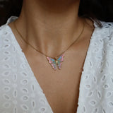 Butterfly Pendant Necklace