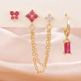 Luna Link Ear Jacket Earrings