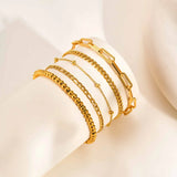 Everyday Gold Stack Bracelet Set