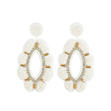 Boho Beaded Drop Earrings