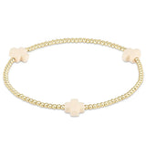 Cross Charm Beaded Bracelet