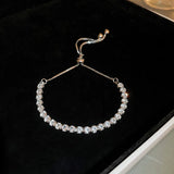 Crystal Wave Bangle Bracelet