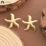 Starfish Stud Earrings