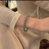 Jade Glass Bangle
