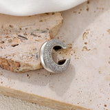 Zircon Double Layer Ear Cuffs