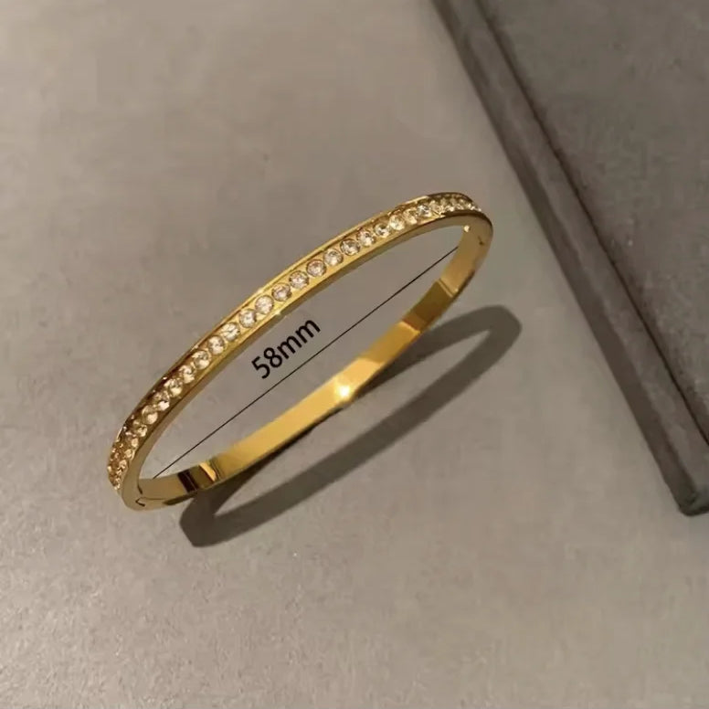 Gold Stainless Steel Bangles