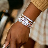 Personalized Letter Beaded Bracelet