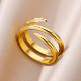 Classic Gold Band Ring - Style 3