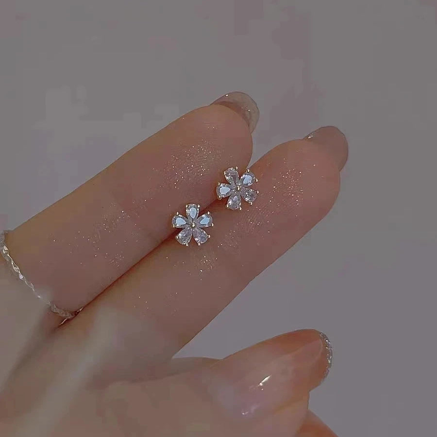 Mini Gold Stud Earrings