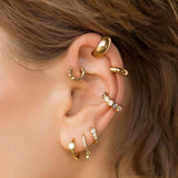 CZ C-Shaped Ear Cuff