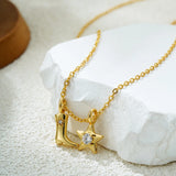 Western Star Choker Necklace
