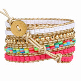 Bright Summers Five Wrap Bracelet