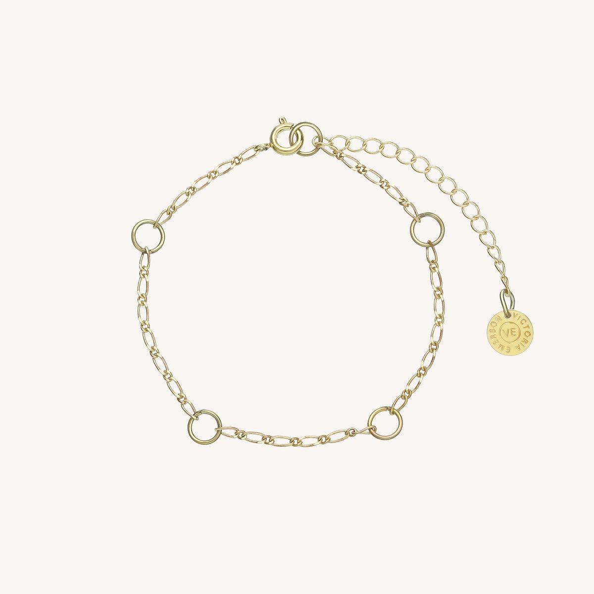 Simple Round Link Chain Bracelet - Great Gifts Club
