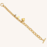 Bubble Heart Bracelet