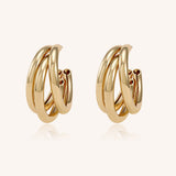 Leigh Layered Hoop Earrings