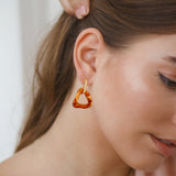 Mya Resin Hoops