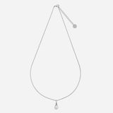 Palmer Pearl Necklace - Silver