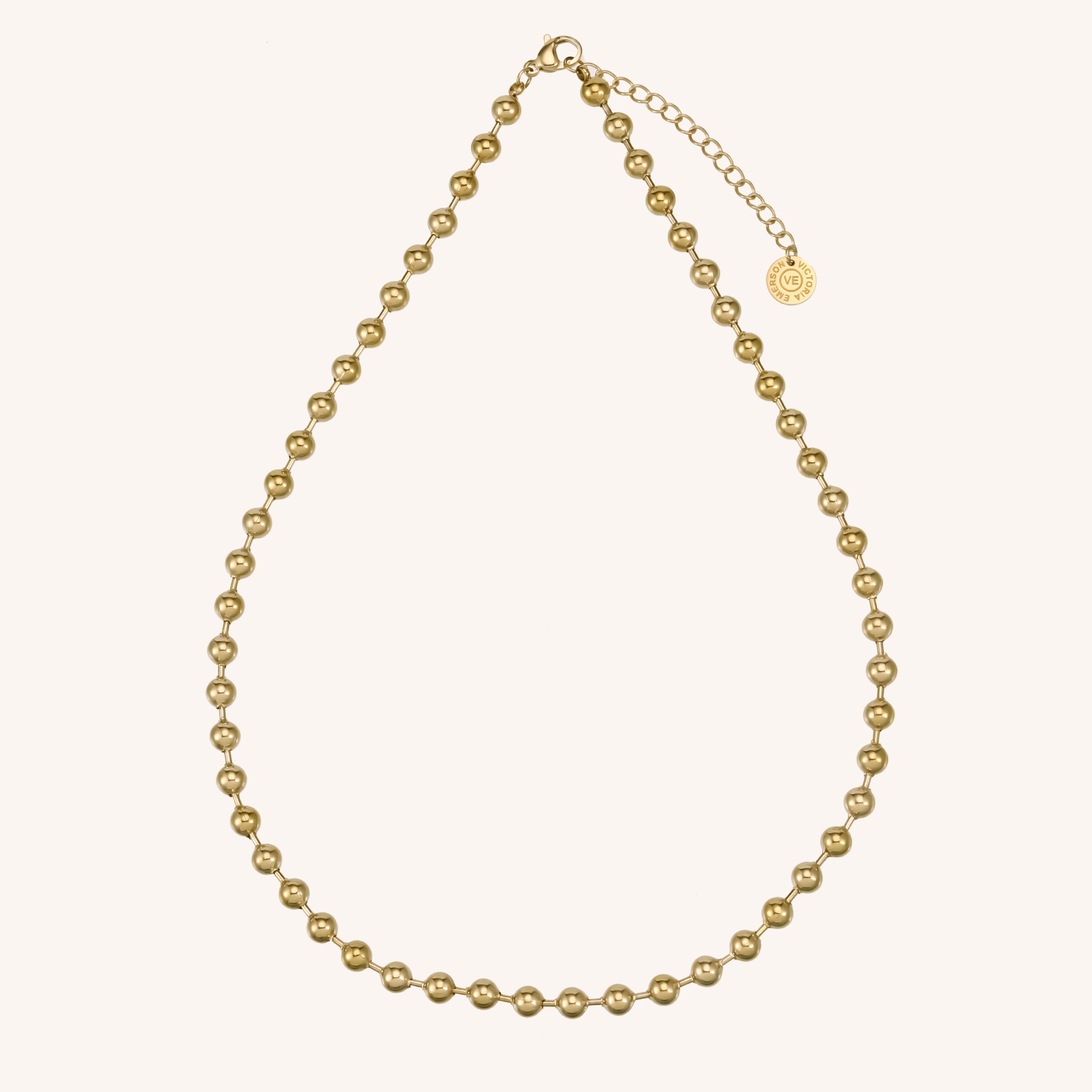 本日値下げ　AMERI SCREW CIRCLE NECKLACE ゴールド AMERI SCREW CIRCLE NECKLACE ゴールド美品即日発送