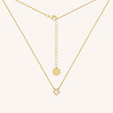 Mother Of Pearl Mini Clover Necklace