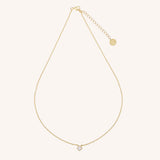 Mother Of Pearl Mini Clover Necklace