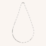 Sleek Silver Chain Necklace