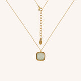 Opal Pendant Necklace