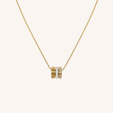 Crystal Time Necklace