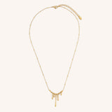 Melting Gold Necklace
