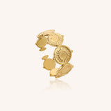 Gold Coin Ring
