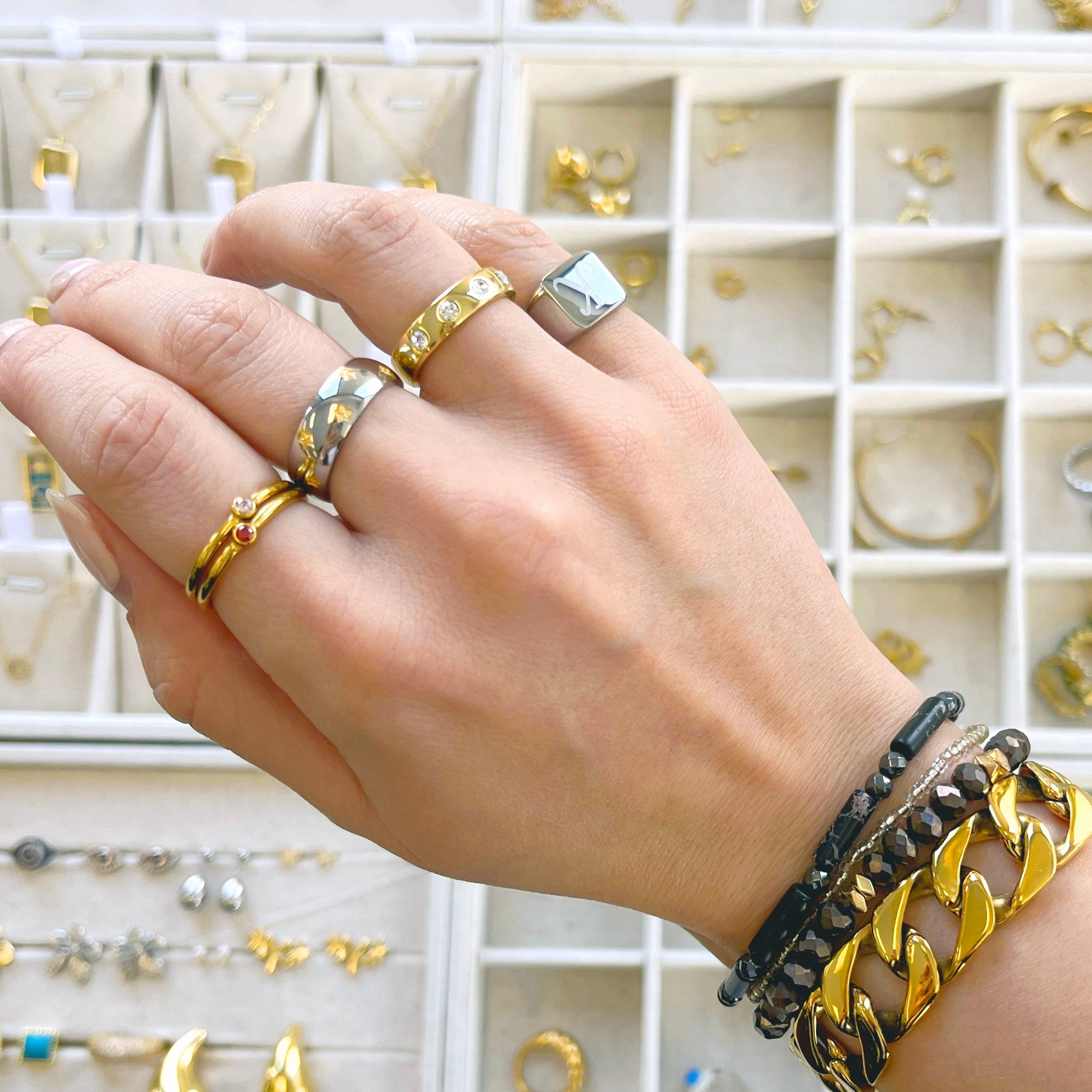 Crystal Love Ring Crystal Love Ring
