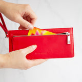 Wristlet - Cherry Red
