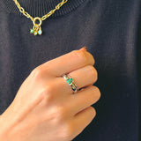 Birthstone Ring - Silver