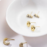 Leah Knotted Studs