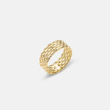 Woven Cigar Band Ring