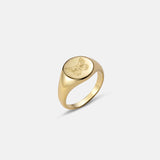 Flight Gold Signet Ring