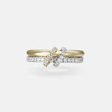 Together Gold Vermeil Pavé Double Ring