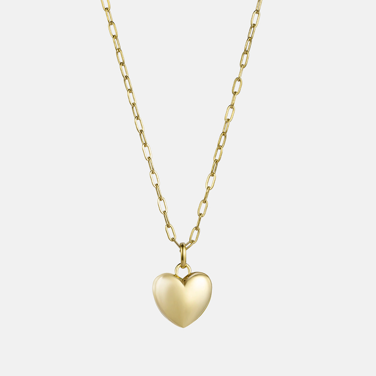 Love Pendant Staple Chain Necklace - Mom & Mini